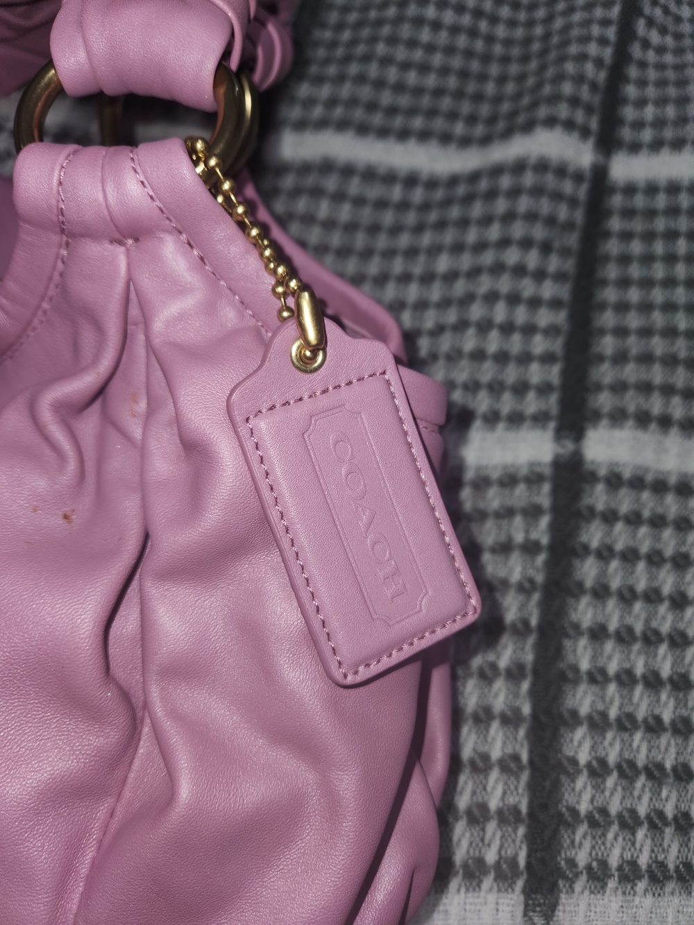 Coach Lavendar Shoulder Bag - Picture 2 of 4